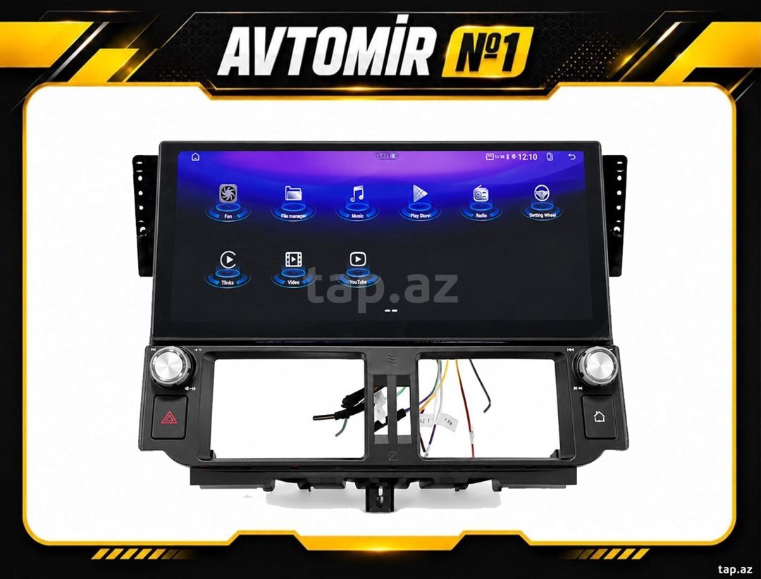Toyota Land Cruiser Prado LC150 Lexus Style Android Monitor — Ehtiyat hissələri və aksesuarlar, Bakı