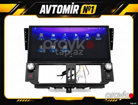 Toyota Land Cruiser Prado LC150 Lexus Style Android Monitor