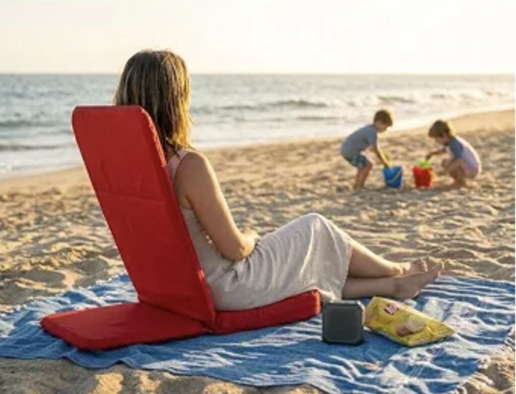 Meditasyon Sull Park Plaj Bahçe Qatlanabilən döşəmə oturacaqları – — Mebel, Bakı (6)