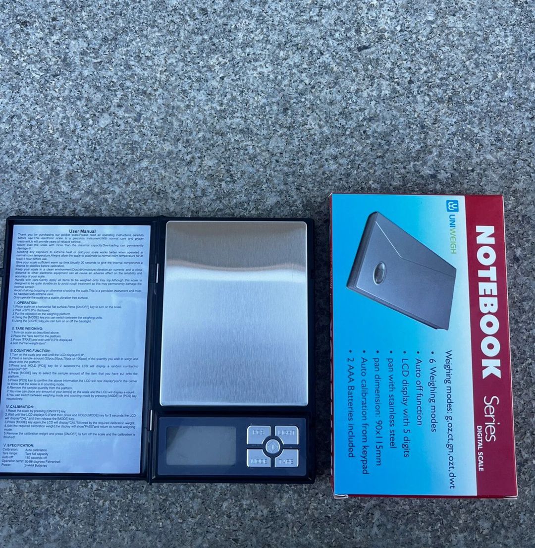 Notebook formalı yüksək həssaslıqlı qızıl və zərgərlik tərəzisi 500q — Biznes və avadanlıq, Bakı (3)