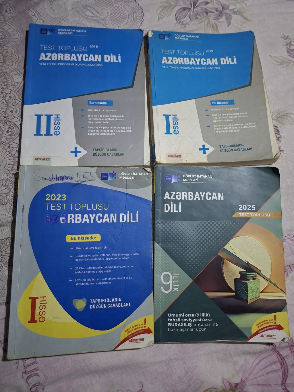 Azərbaycan dili Testlər 9-cu sinif, DİM, 1-ci hissə, 2023 il — Kitablar və jurnallar, Bakı (2)