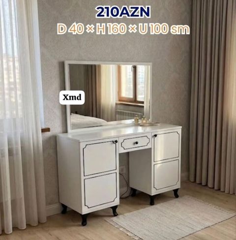 Düz masa, Siyirməli, Polkalı, Kredit yoxdur — Ucuz serfeli Mebel — Computer desks and chairs