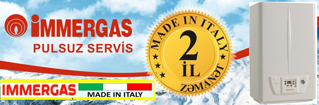 Kombi Immergas Eolo Star 24 kw — Su qızdırıcılar, Bakı (7)