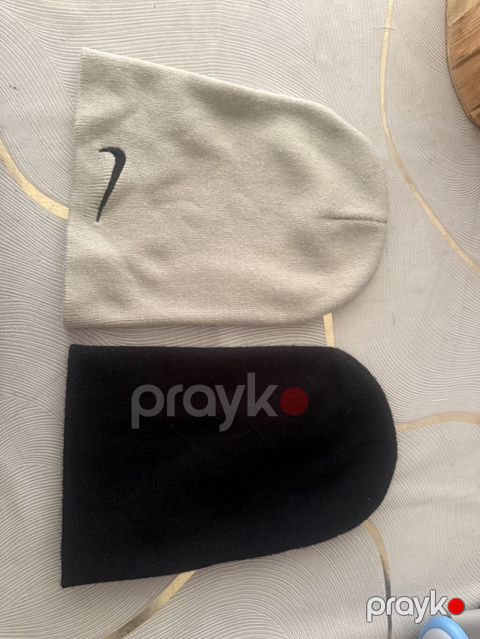 İki ədəd qış papağı dəsti - Model: sadə beanie tipli papaqlar -