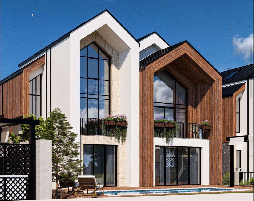 Satılır 6 otaqlı həyət evi/bağ evi 360 m² — Ev, villa, Bakı (6)