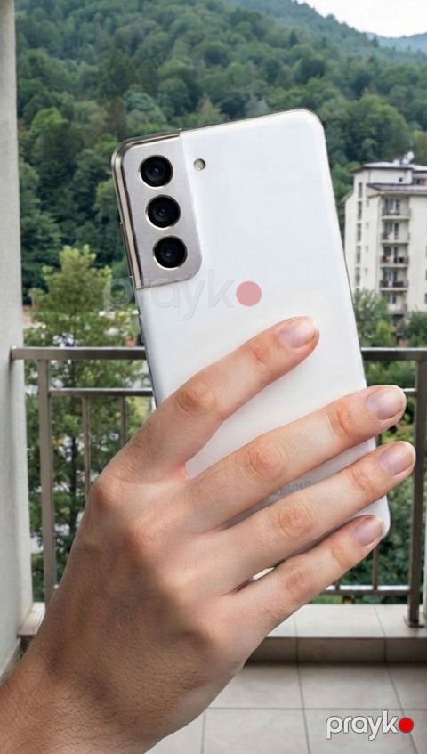 Samsung Galaxy S21, rəng - Ağ, Simsiz şarj