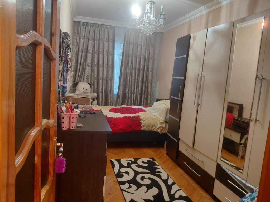 Yataq otağı dəsti - Dəst tərkibi: ikinəfərlik çarpayı (yumru künclü — Yataq otağı mobilya dəstləri, Bakı (2)