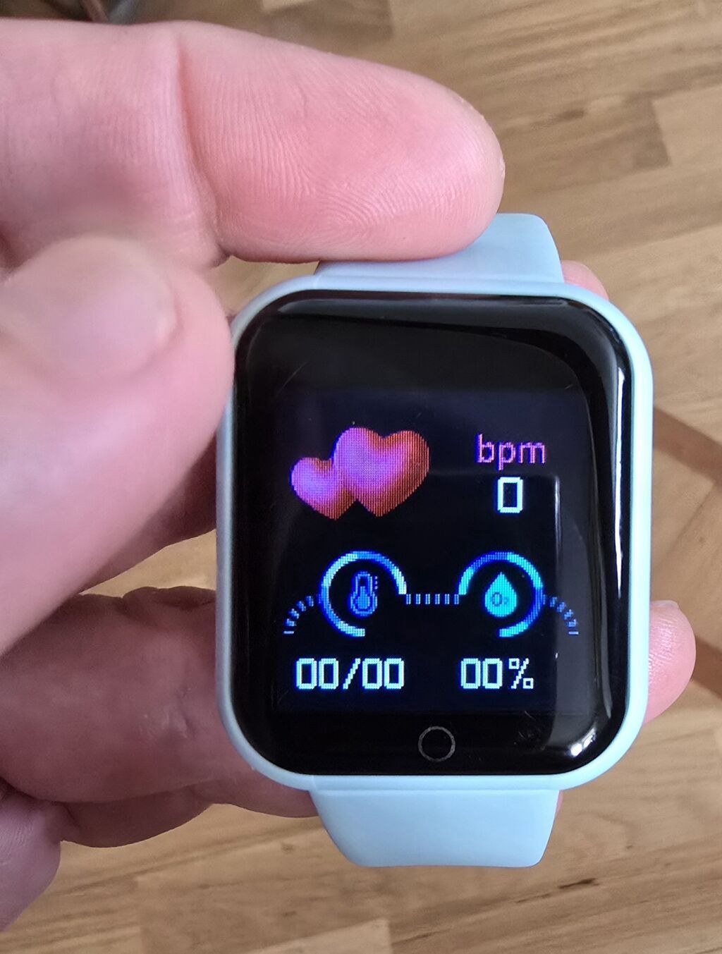 Yeni, Smart saat, Smart, Sensor ekran, rəng - Mavi — Aksesuarlar, Bakı (6)