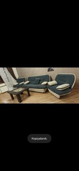Divan dəsti + yazı masası - Divan: açılır-mexanizmli, yuxu üçün rahat — Furniture