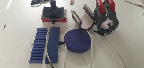 Çoxfunksiyalı termopress başlıqları seti. - Qrafinik transfer və isti