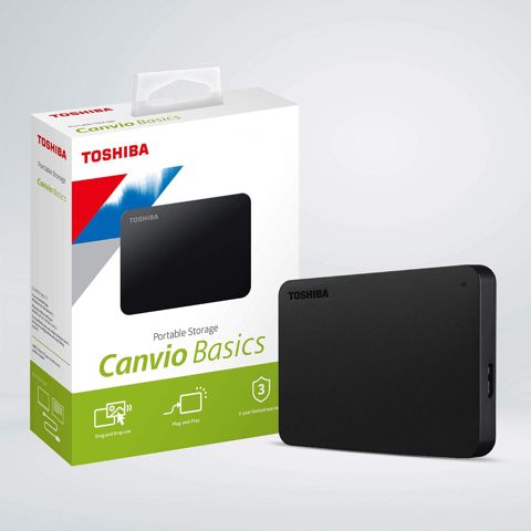 External HDD "Toshiba Canvio 1 TB USB 3.2"