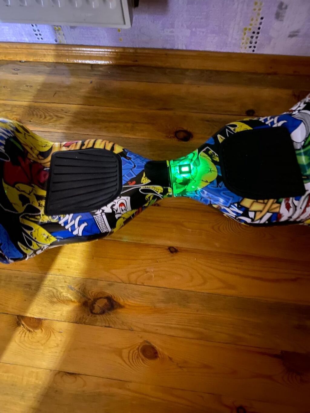 Qraffiti dizaynlı hoverboard (self-balance scooter)) -çox qəşəng — Mallar, Bakı (2)