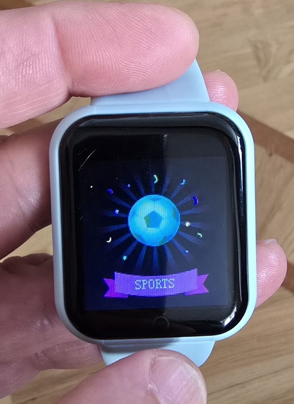 Yeni, Smart saat, Smart, Sensor ekran, rəng - Mavi — Aksesuarlar, Bakı (3)