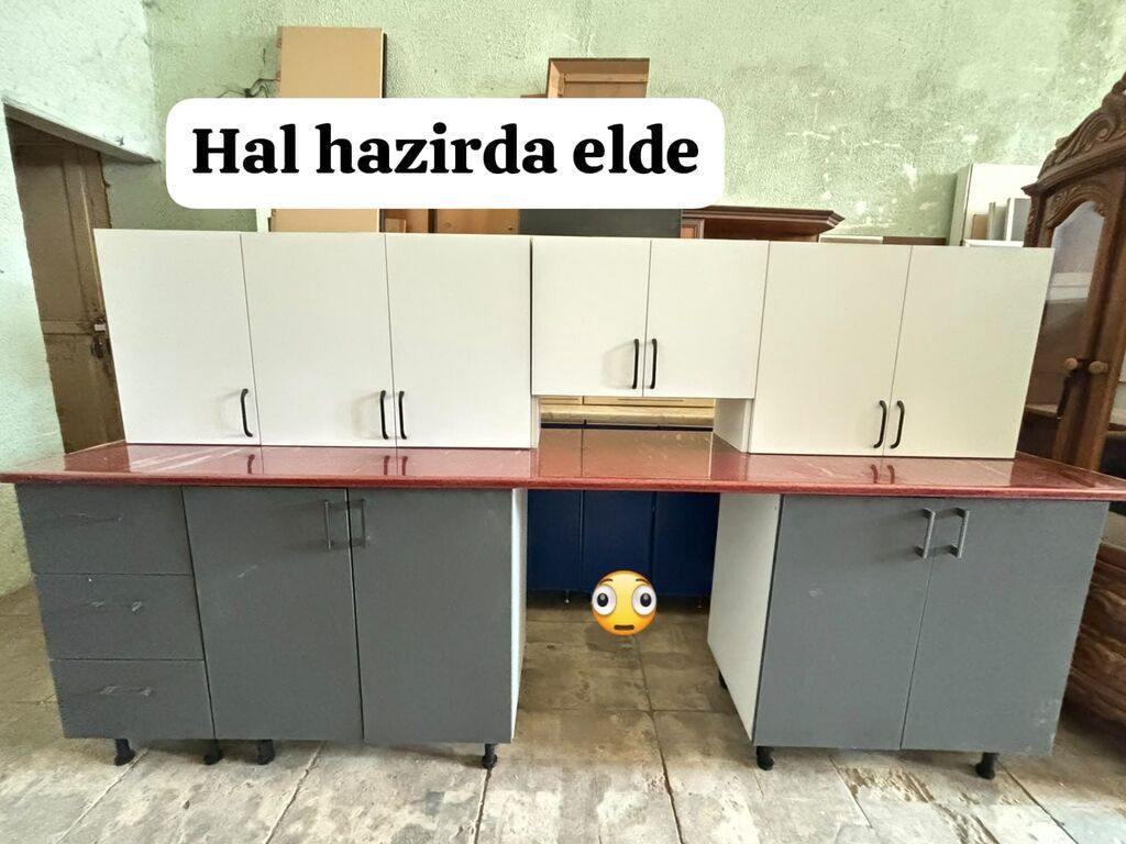 Mebel və ev tekstilinin müxtəlif növləri - Mətbəx dolabı dəsti: Aşağı — Mallar, Bakı