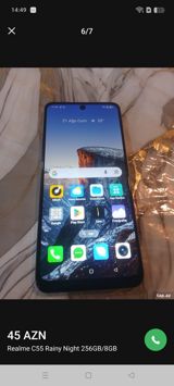 Realme C55, 256 GB, rəng - Gümüşü, Sensor — Товары