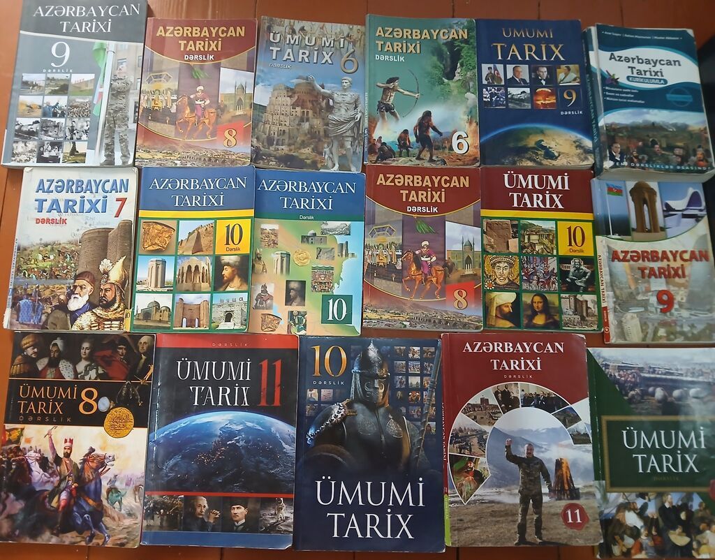 Içinde muellim terefinen qeydler var yeni abituriyentlər uçun ve