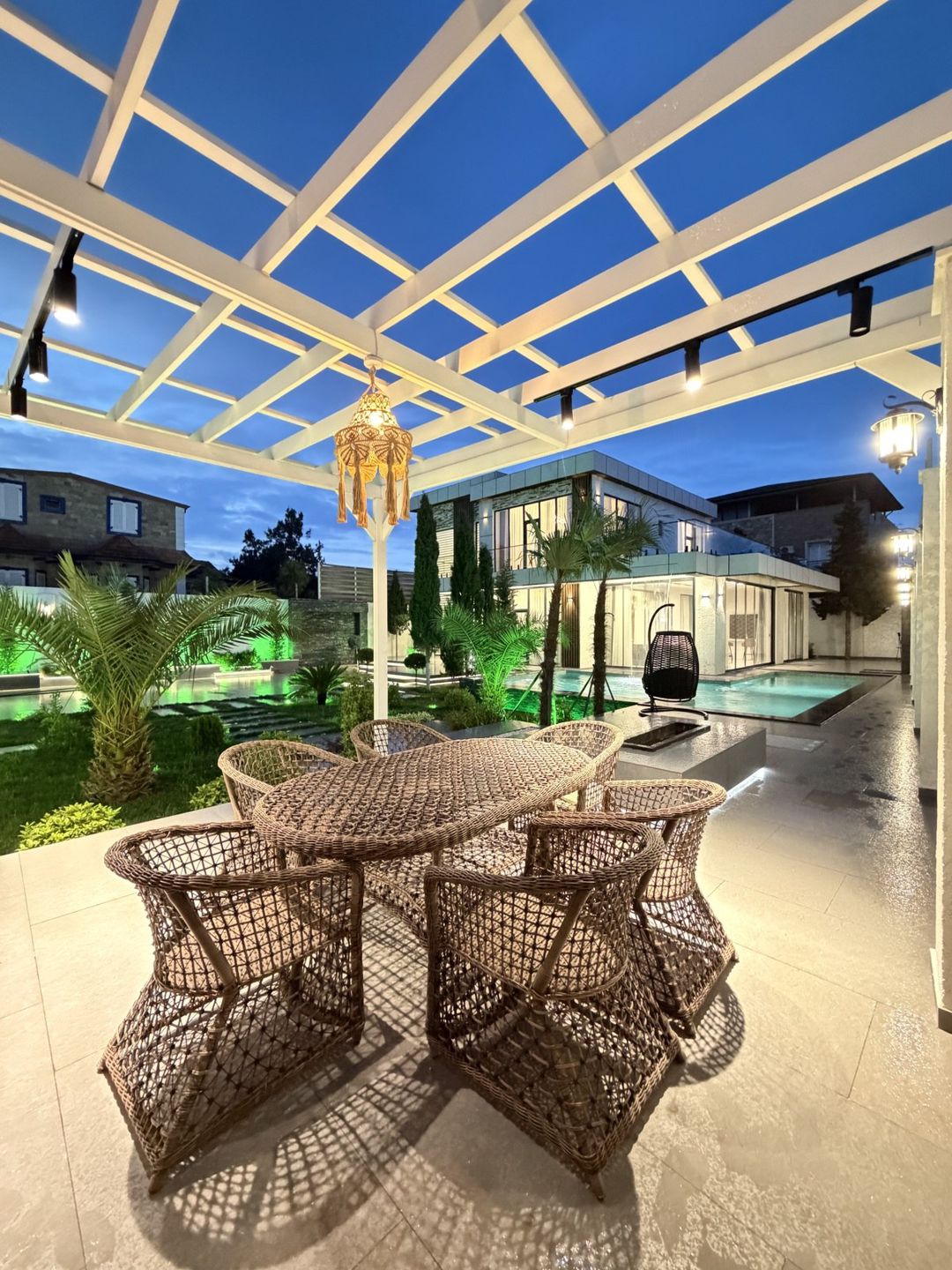 Satılır 5 otaqlı həyət evi/bağ evi 400 m² — Ev, villa, Bakı (4)
