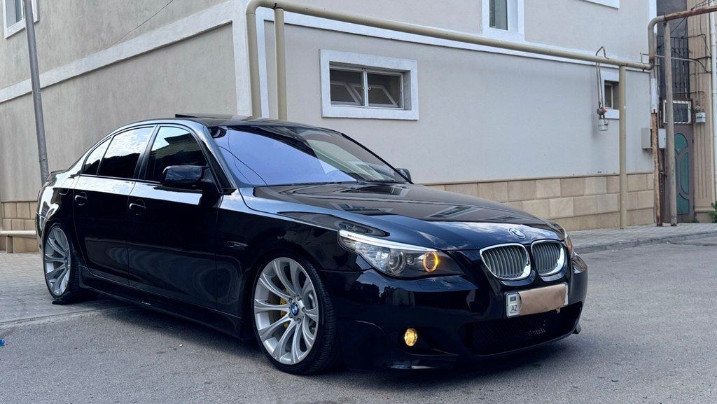 BMW 545, 4.4 L, 2005 il, 330 000 km — Avtomobillər, Bakı (9)