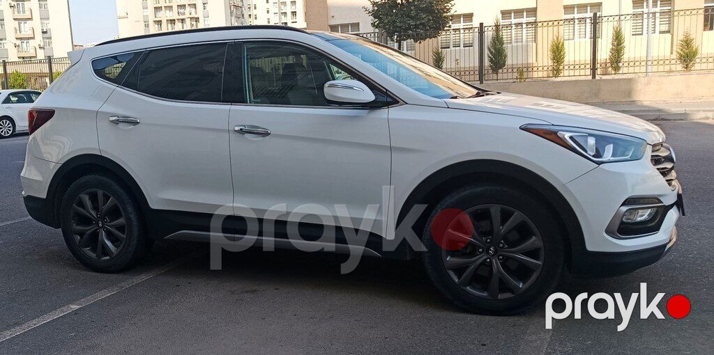 Hyundai Santa Fe, 2.0 L, 2017 il, 85 295 km — Avtomobillər, Bakı (4)