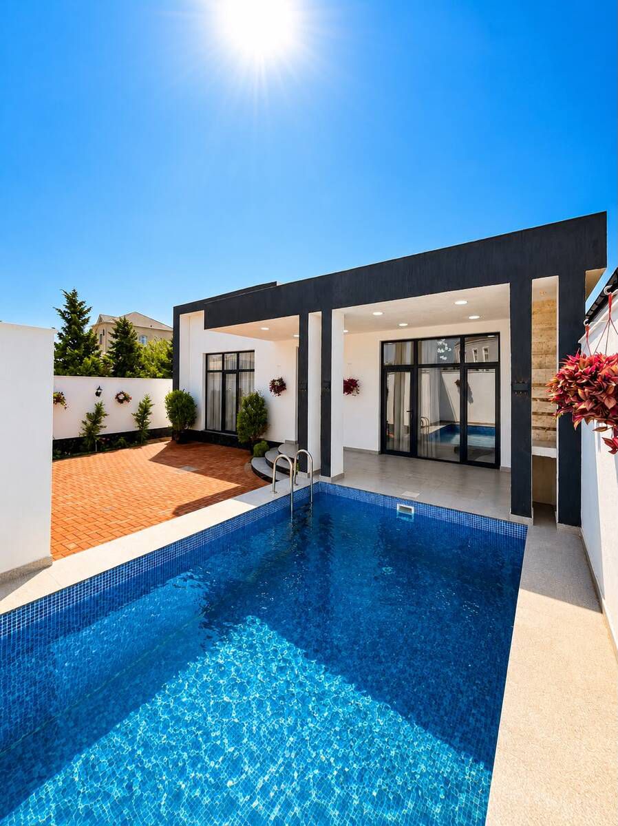 Satılır 4 otaqlı həyət evi/bağ evi 145 m² — Ev, villa, Bakı (2)