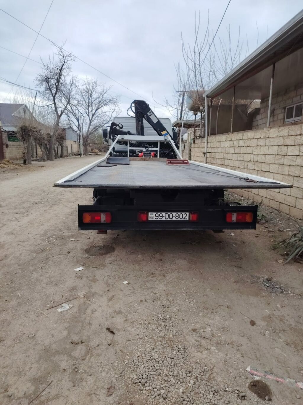 Mercedes-Benz Atego bazasında evakuator platformalı yük avtomobili — Avto, Bakı (6)