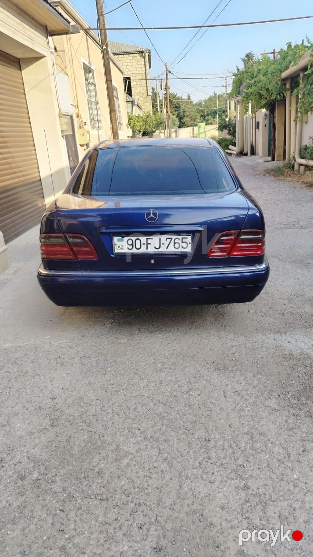 Mercedes‑Benz E‑Class (W210), sedan, tünd göy rəng. Xüsusiyyətlər: - 90-FJ-765 — Avtomobillər, Bakı (3)