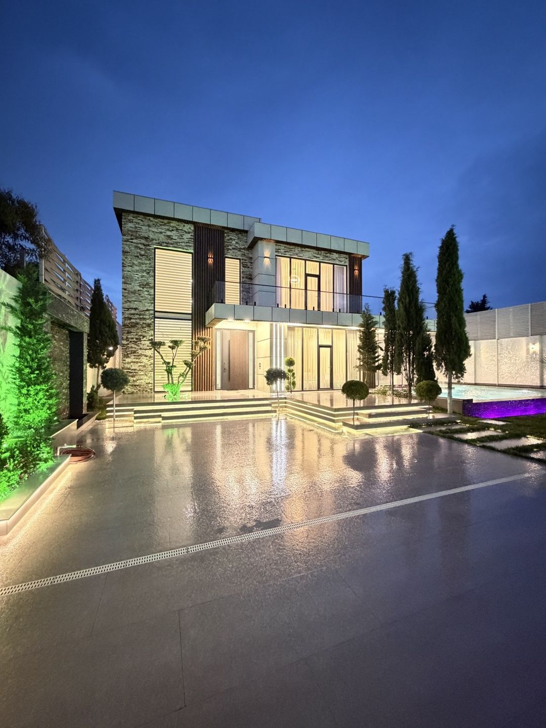 Satılır 5 otaqlı həyət evi/bağ evi 400 m² — Ev, villa, Bakı (3)