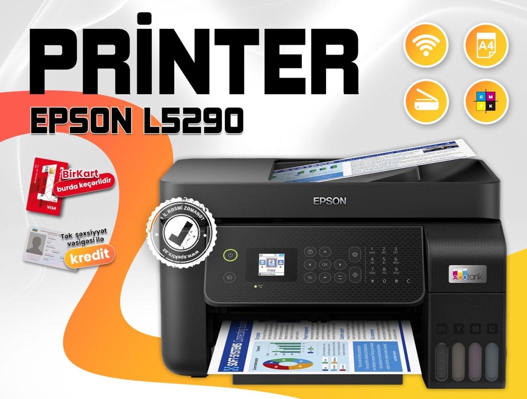 Printer "Epson EcoTank L5290" — Elektronika, Bakı
