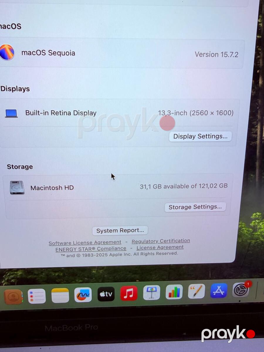 Apple Macbook Pro 13inch 2019 — Elektronika, Bakı (5)