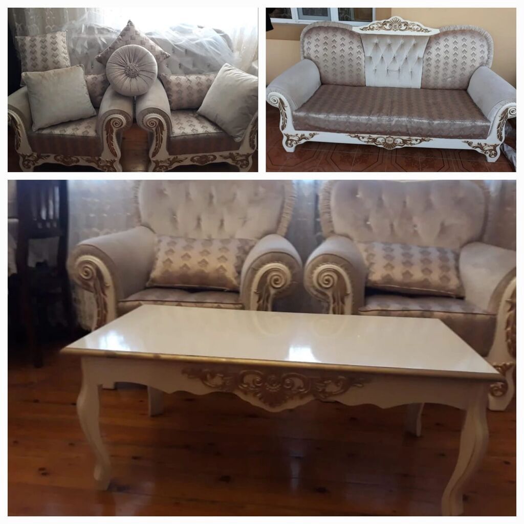 Divan kreslo dest satilir‼️ 350 azn Suraxani 1020 Aysel banu E — Mebel, Bakı