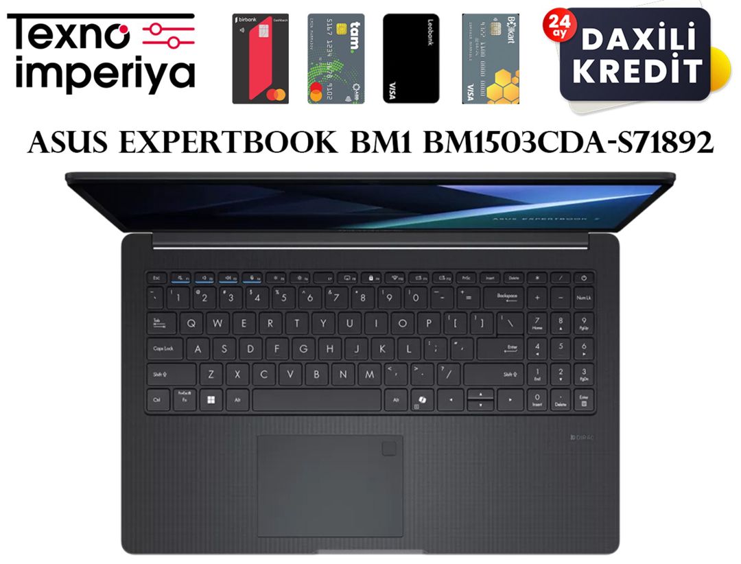 Noutbuk ASUS ExpertBook BM1 BM1503CDA-S71892 — Elektronika, Bakı (2)