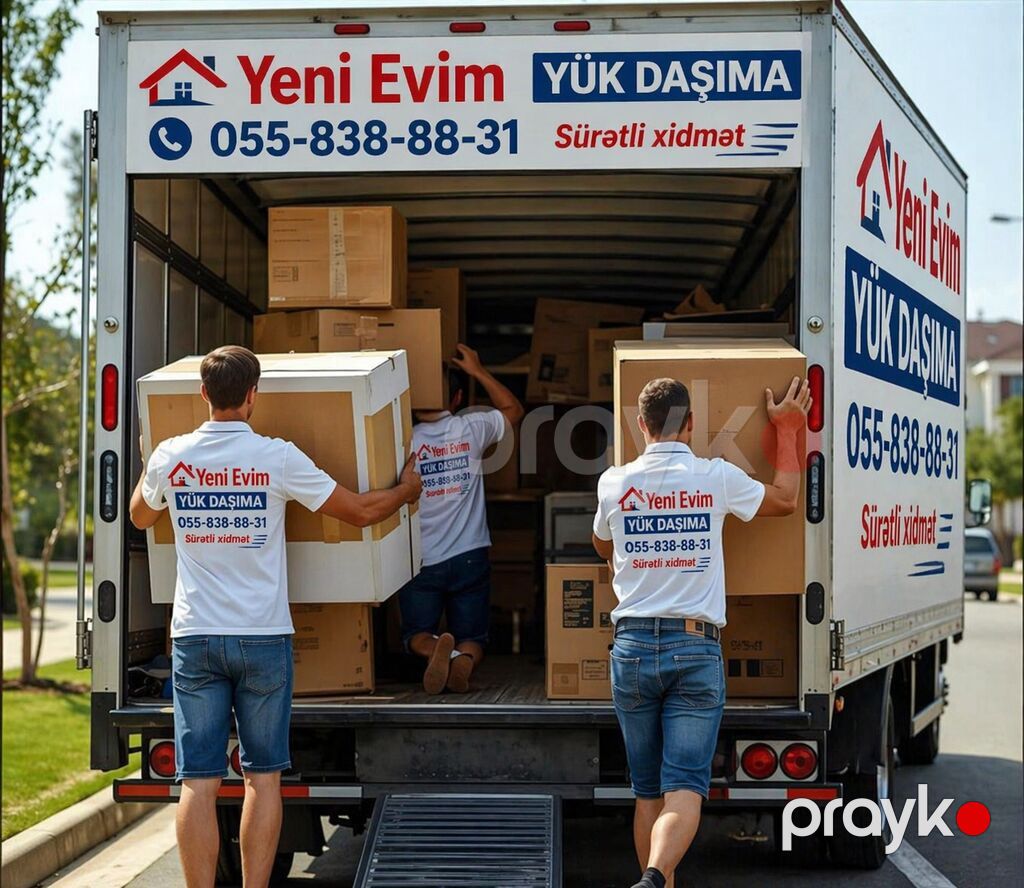 “Yeni Evim” Yükdaşıma və Daşınma Xidməti Xidmətlər: - Ev köçürmə və — Xidmətlər, Bakı (7)