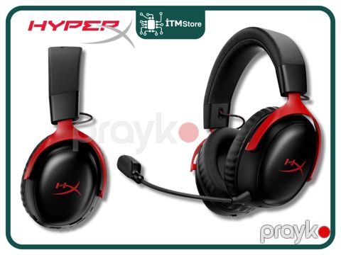 HyperX Cloud III S Black-Red A59Z0AA Wireless Gaming Headset