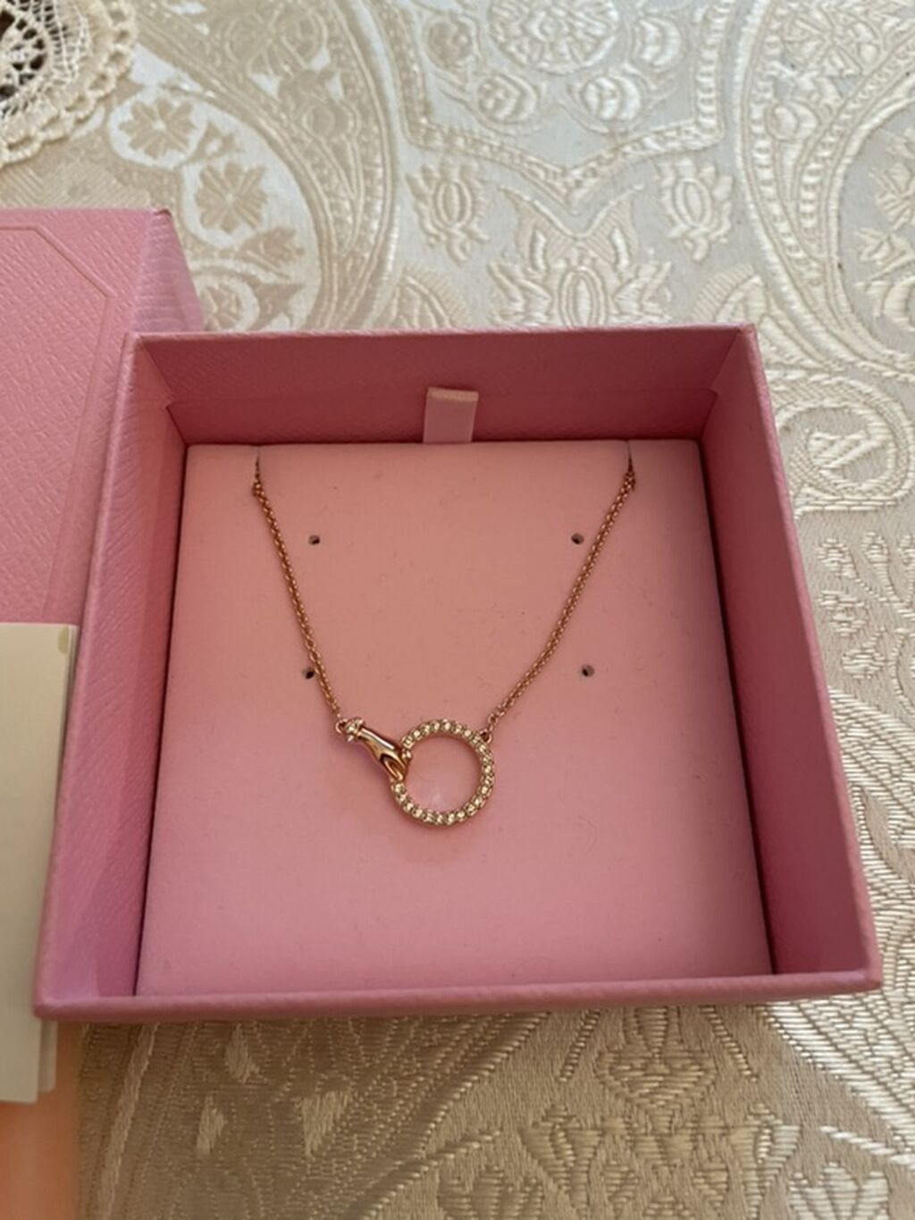 Original Swarovski boyunbağı təzədir qəti istifadə olunmayıb. Baha — Aksesuarlar, Bakı (2)