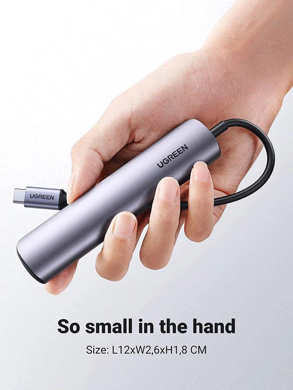 USB-C adapter "Ugreen 5-in-1CM418 10919" — Elektronika, Bakı (5)