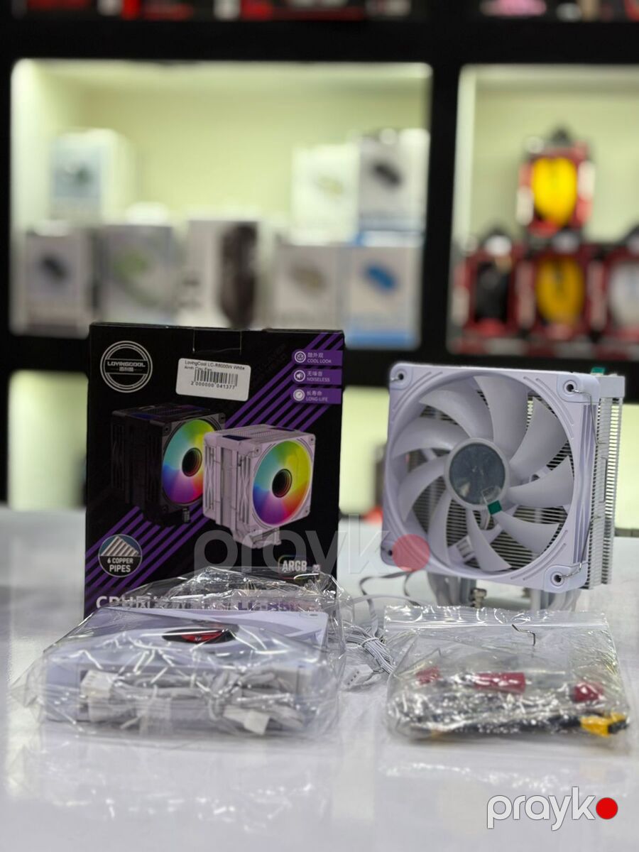 Argb CPU Fan "LovingCool LC-R6000W White" — Elektronika, Bakı (3)