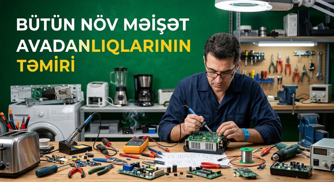 Məişət avadanlıqlarının təmiri — Mallar, Bakı