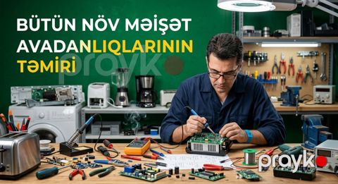 Məişət avadanlıqlarının təmiri — Bakı