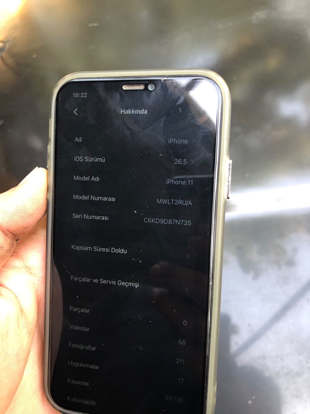 IPhone 11, 64 GB, Qara, Simsiz şarj, Face ID — Apple iPhone, Digah (6)