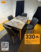 Məhsul: Masa dəsti (Kod: 3134) - Komplekt: masa + 4 ədəd stul - — Furniture