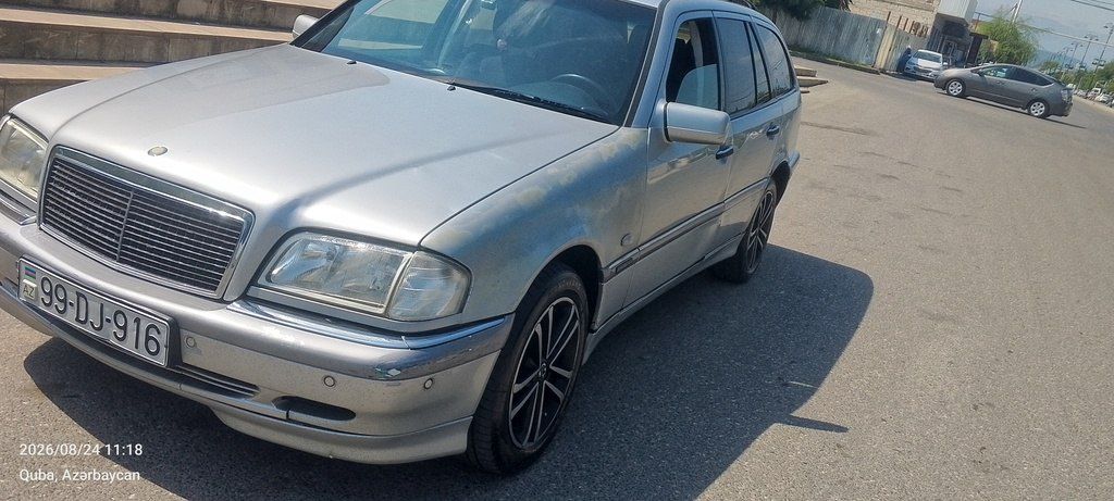 Mercedes C 200, 2.0 L, 2000 il, 542 000 km — Avtomobillər, Quba