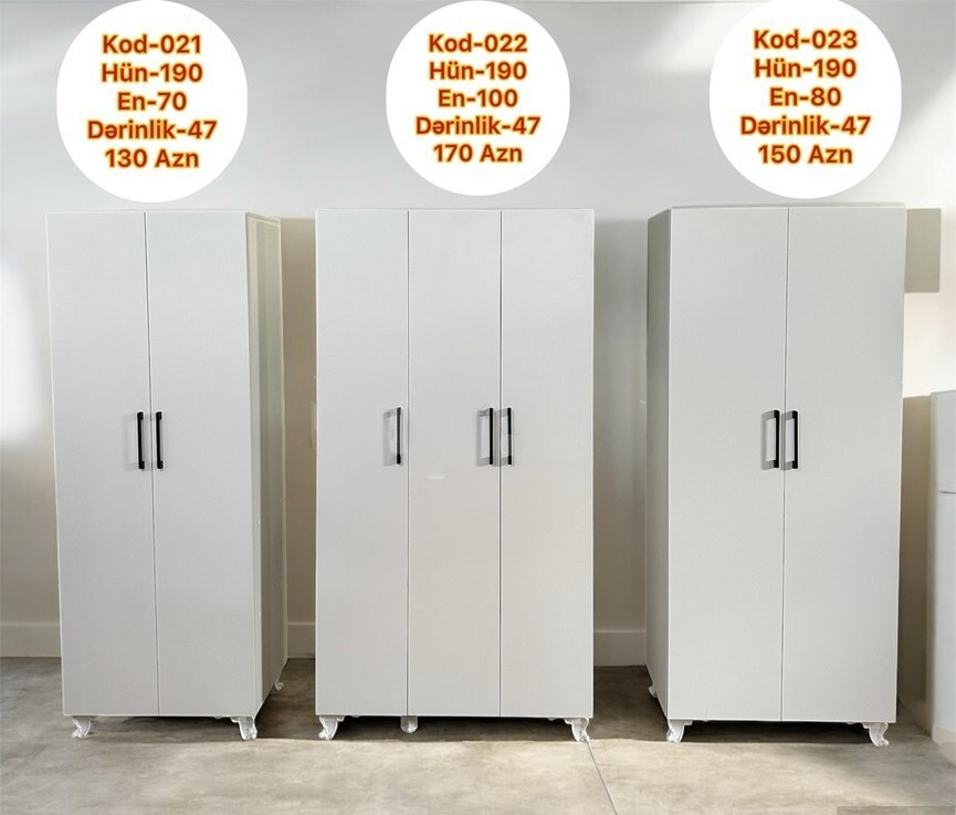 3 qapılı dolab — HN Mebel