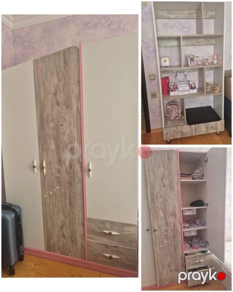 Dolab və kitab rəfi bir evdən satılır. Kitab rəfi 140₼ Dolab 200₼