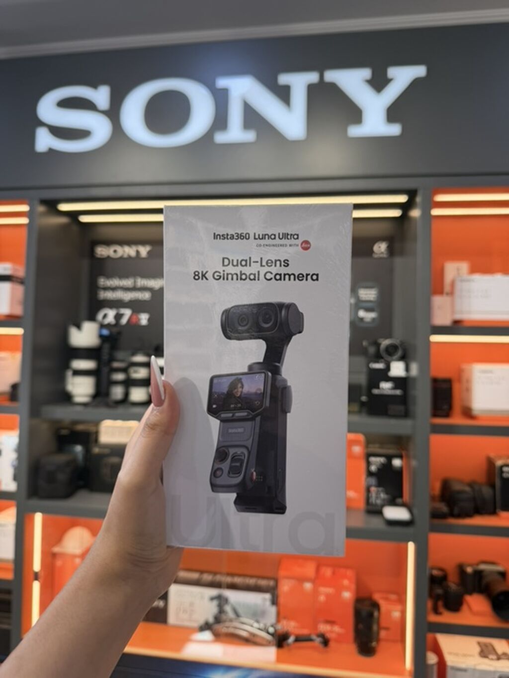 Insta360 Luna Ultra – Dual-Lens 8K Gimbal Kamera - İki obyektivli — Elektronika, Bakı