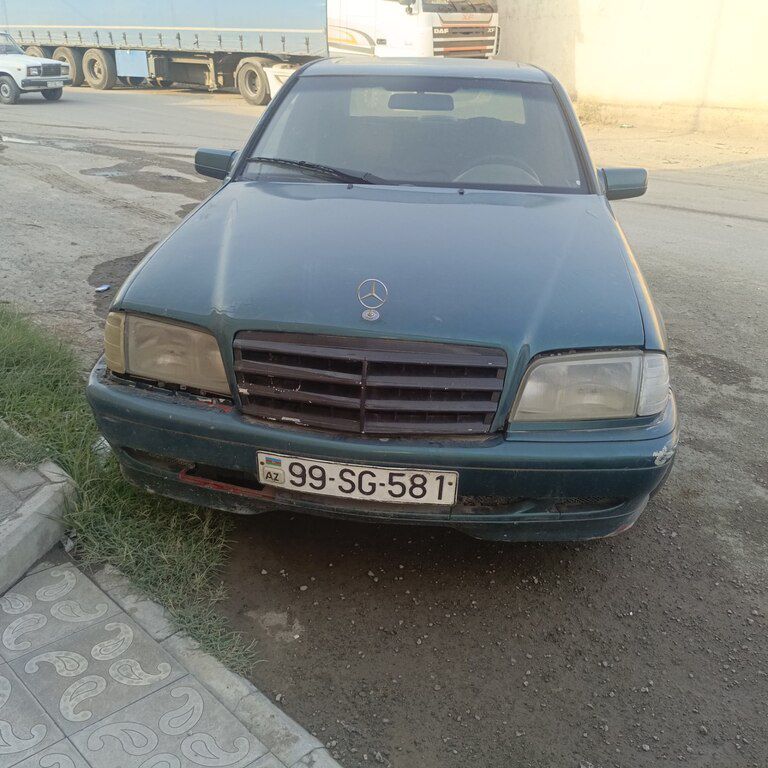 Mercedes C 200, 2.0 L, 1994 il, 555 565 km — Avtomobillər, Gəncə (6)