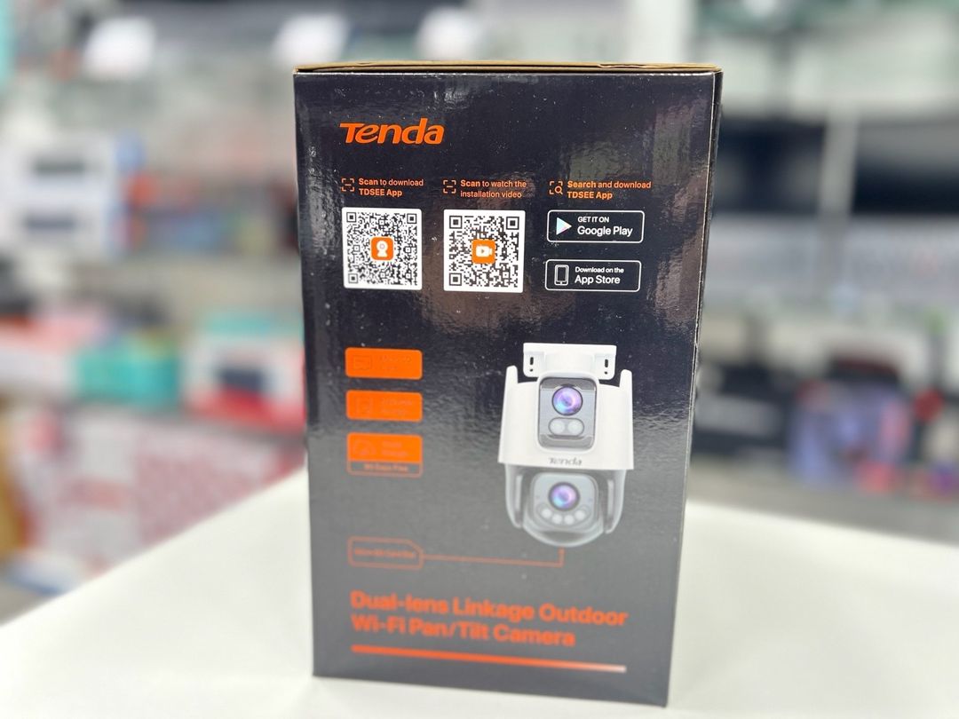 Tenda Dual-lens Linkage Outdoor Wi-Fi Pan/Tilt Cam — Təhlükəsizlik sistemləri, Bakı (2)