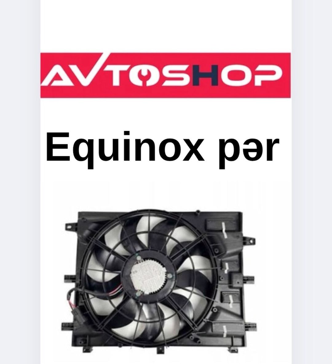 "Chevrolet Equinox 2018" pəri — Ehtiyat hissələri və aksesuarlar, Bakı