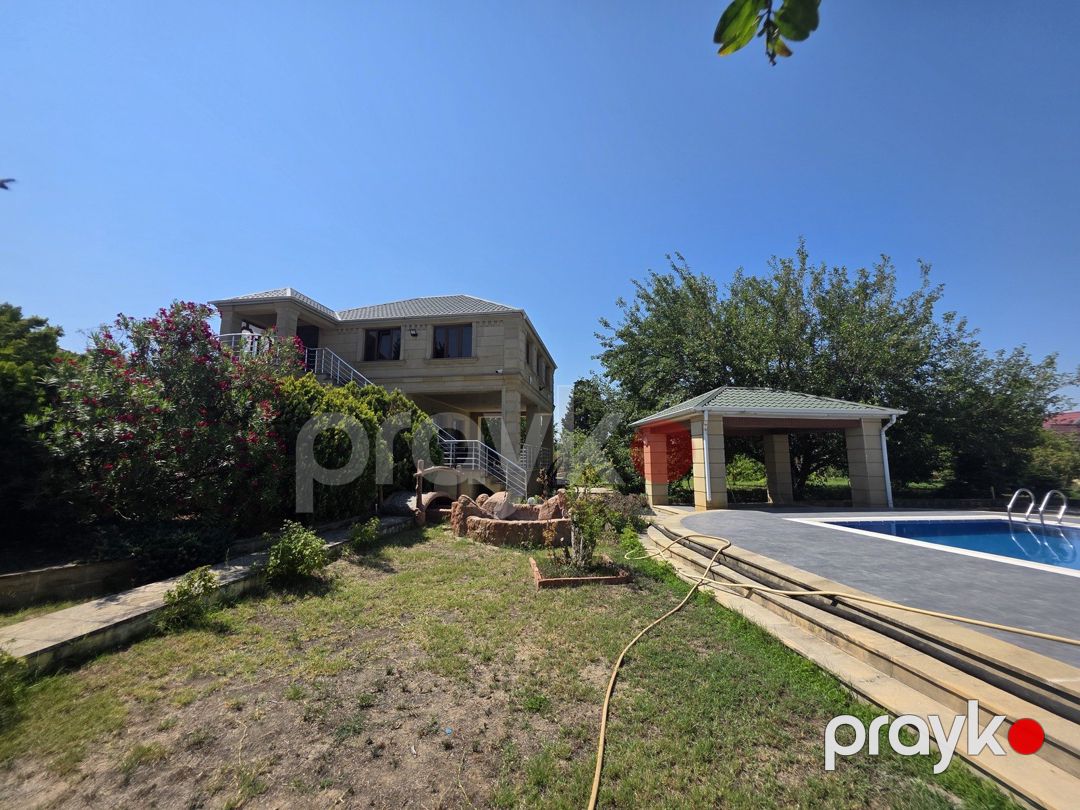 Satılır 8 otaqlı həyət evi/bağ evi 350 m² — Ev, villa, Bakı (12)