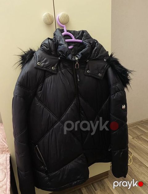 LOFT qadın pufik jaket, qara, S/M ölçü