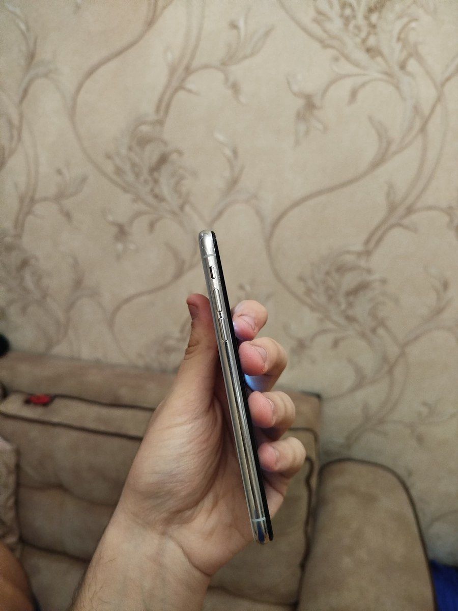 Apple iPhone X Silver 64GB/3GB — Smartfonlar, Bakı (4)